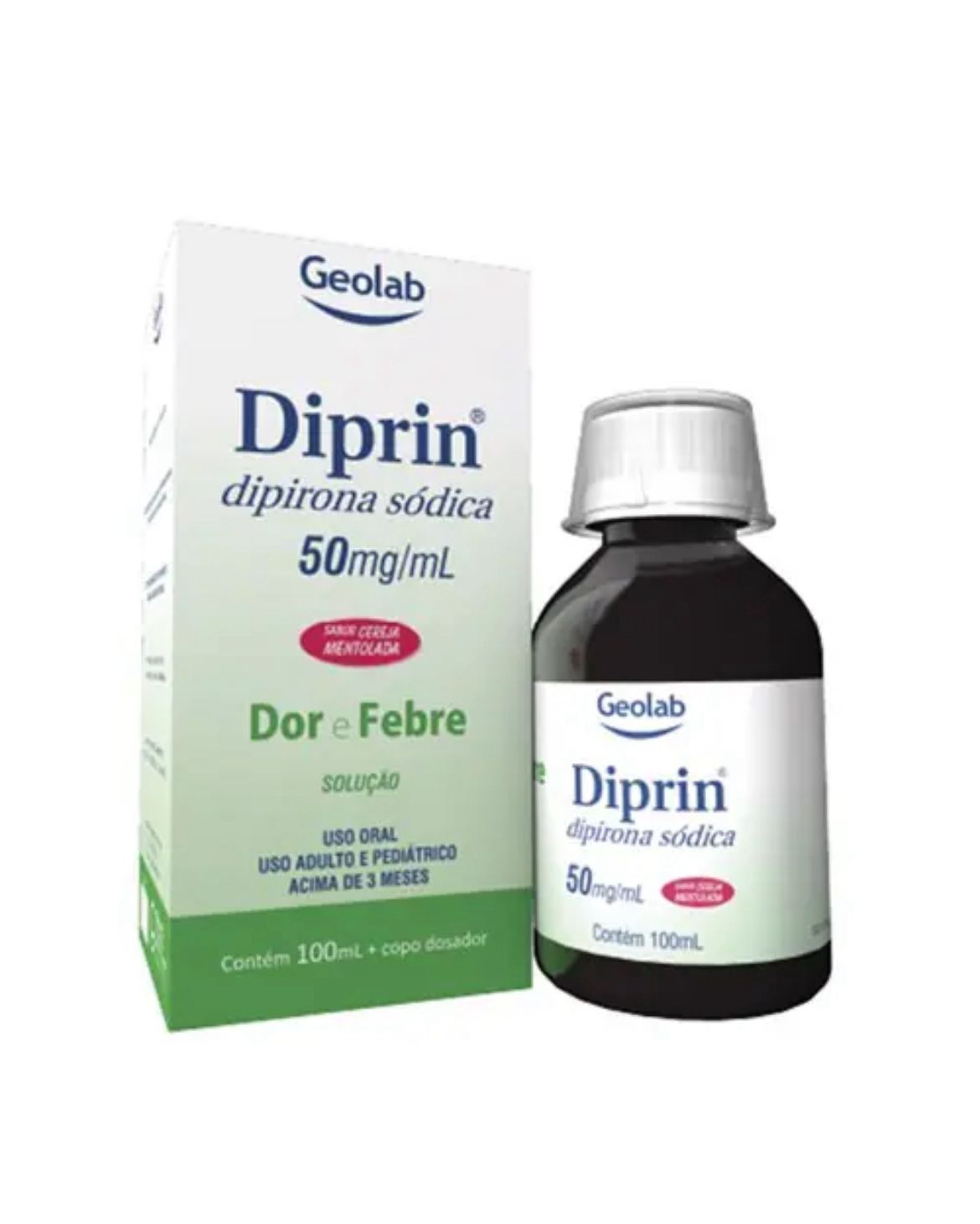 Diprin Solução 50mg/Ml Geolab Caixa com 1 Frasco Gotejador com 100ml