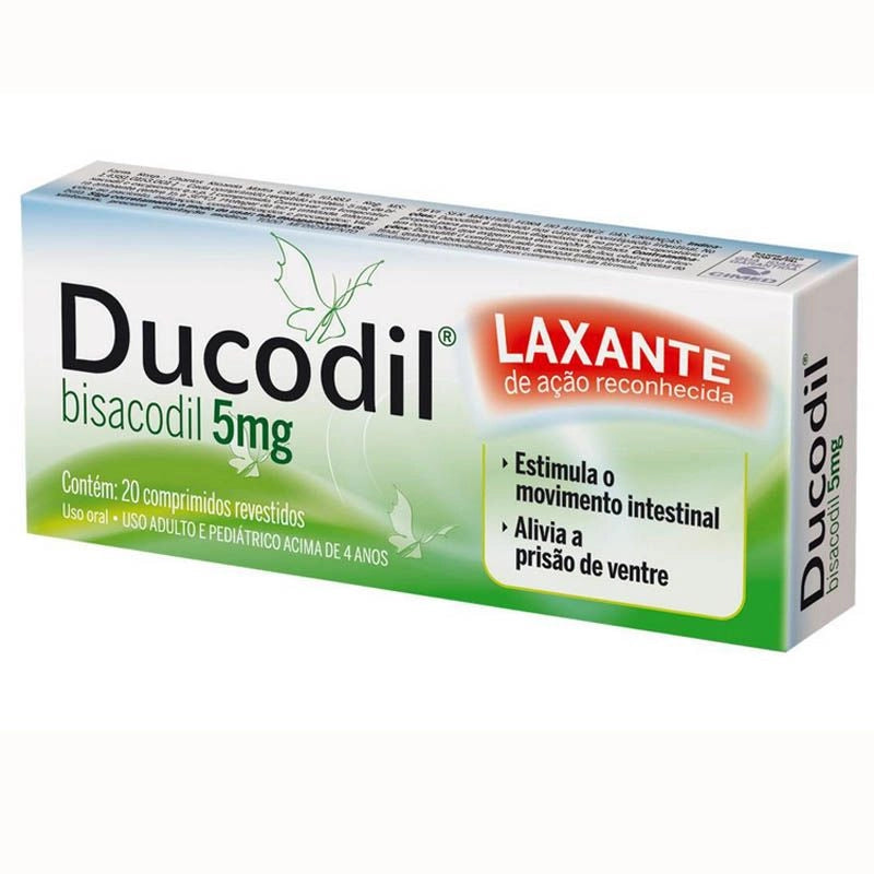 Ducodil 5mg Cimed 20 Comprimidos