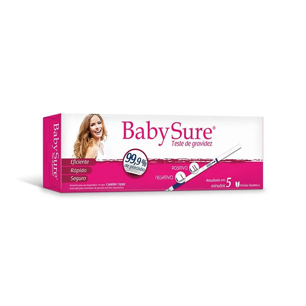 Teste de Gravidez Baby Sure com 1 Unidade
