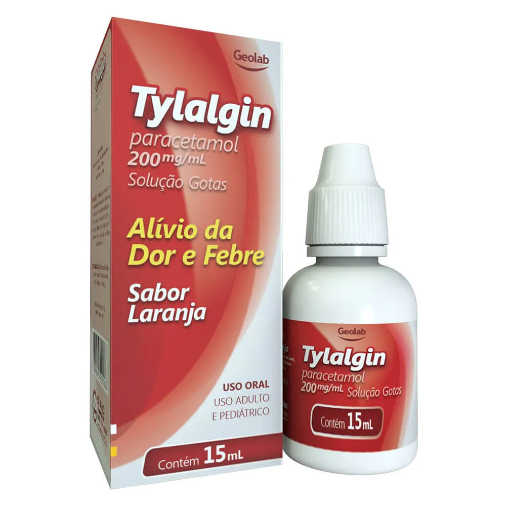 Tylalgin 200mg/Ml em Gotas 15ml