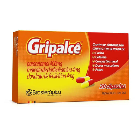 Antigripal Gripalcê Brasterápica – 20 Cápsulas