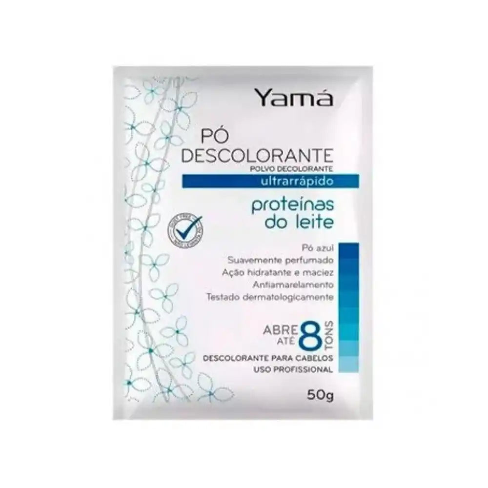 Pó Descolorante Yama Proteinas Leite Azul 10g