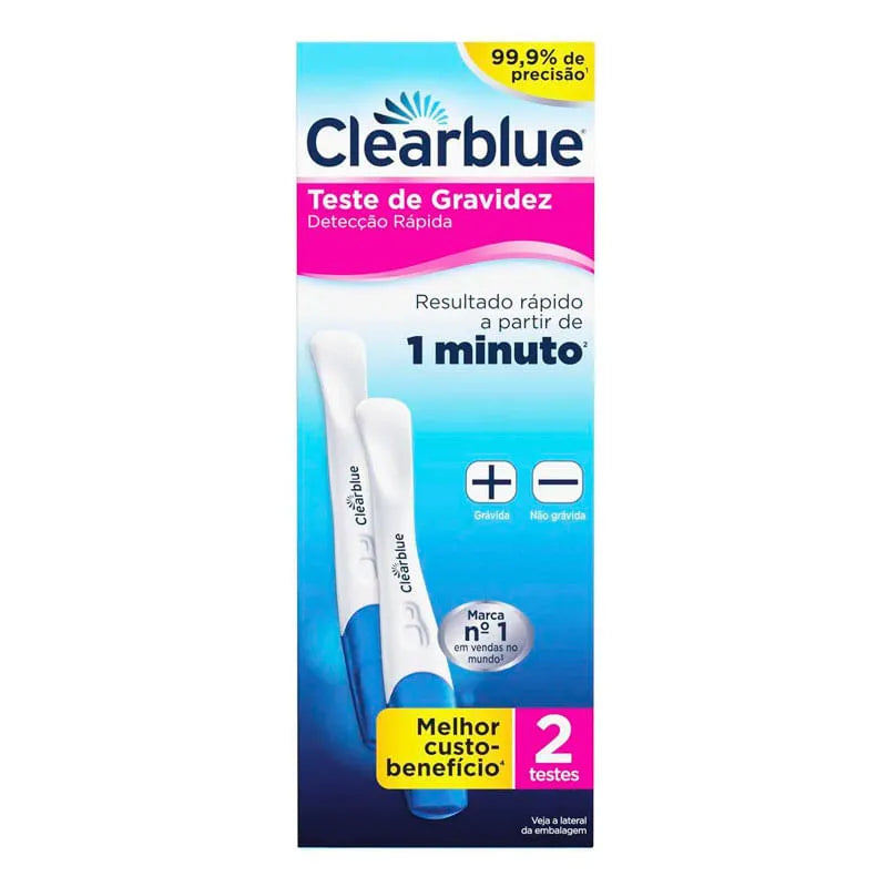 Teste de Gravidez Clearblue Plus