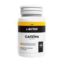 Suplemento Alimentar Cafeína 200mg Lavitan Cimed 100caps