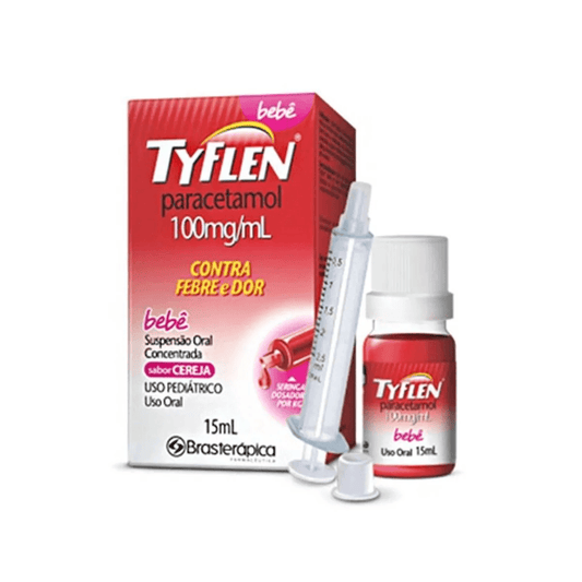 Tyflen 100mg/Ml Brasterápica com 15ml + 1 Dosador